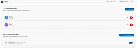 New Feature: Invite Another Parent or Guardian