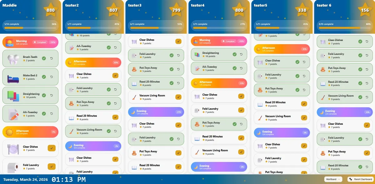 New Feature: WallBoard Mode