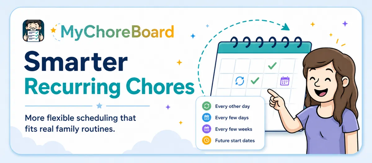 Smarter Recurring Chore Scheduling