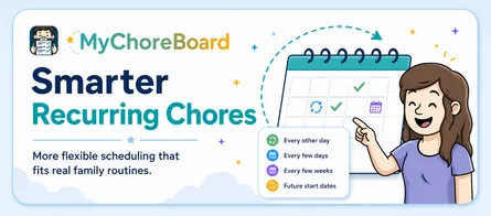Smarter Recurring Chore Scheduling