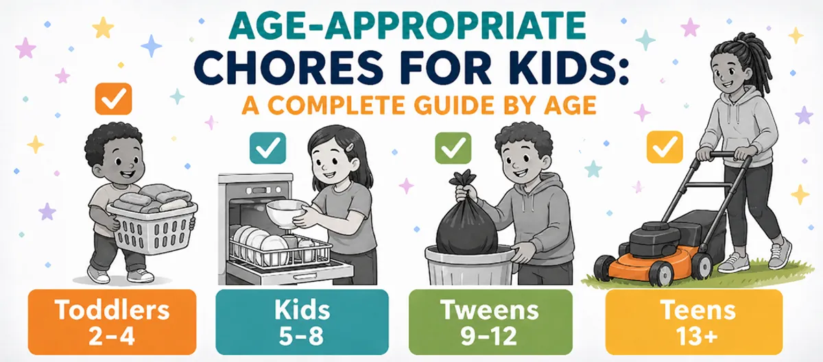 Age-Appropriate Chores for Kids: A Complete Guide by Age