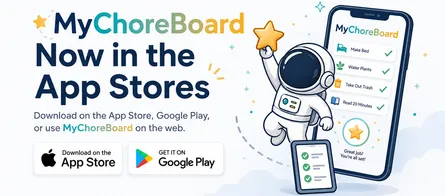 MyChoreBoard Is Now Available in the App Stores