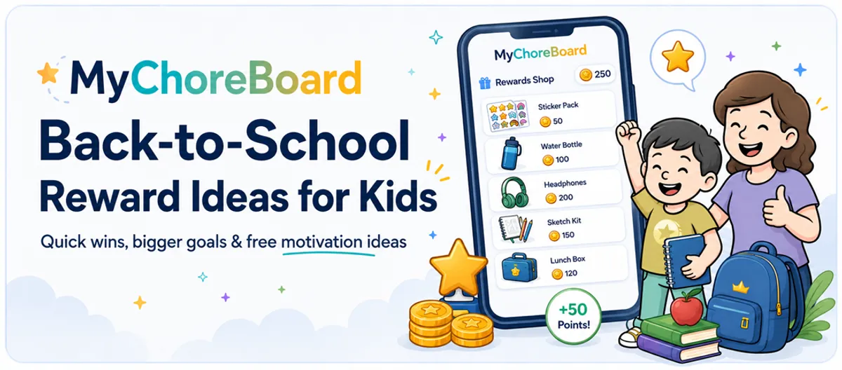 Back-to-School Reward Ideas for Kids