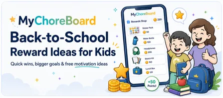 Back-to-School Reward Ideas for Kids