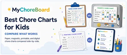 Best Chore Charts for Kids in 2026: Printable, Magnetic, Velcro, Fridge, and Digital Options