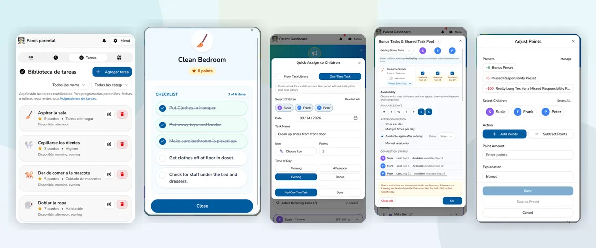 New in MyChoreBoard: Reward Notifications, Task Checklists, One-Time Tasks, and More