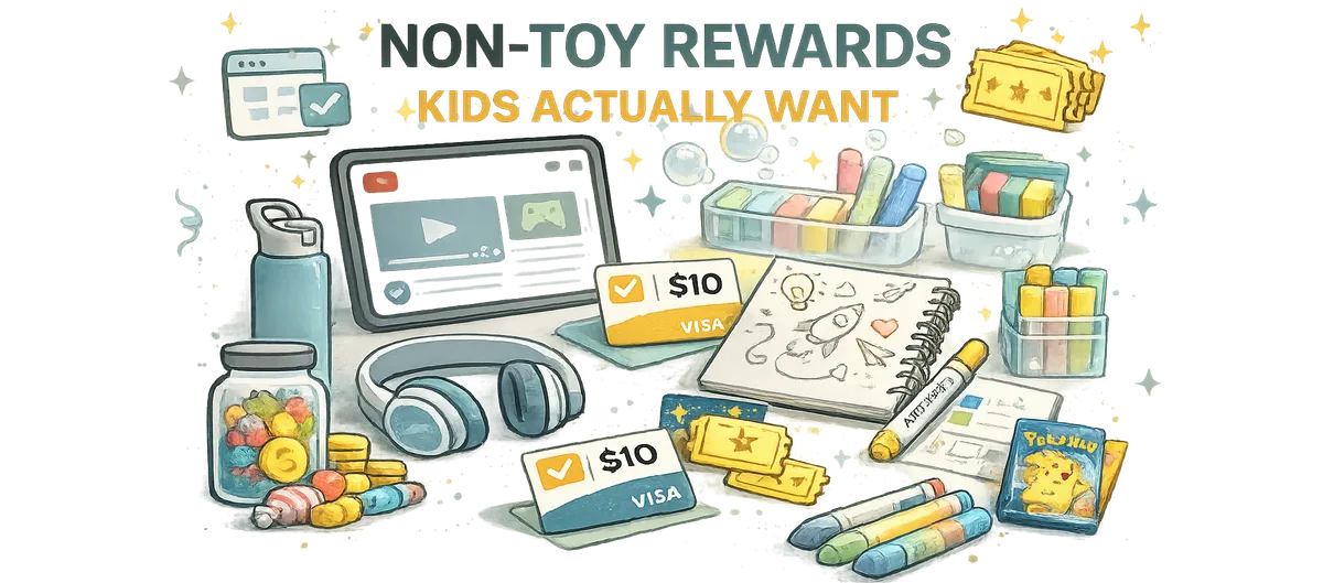 Non-Toy Rewards Kids Actually Want