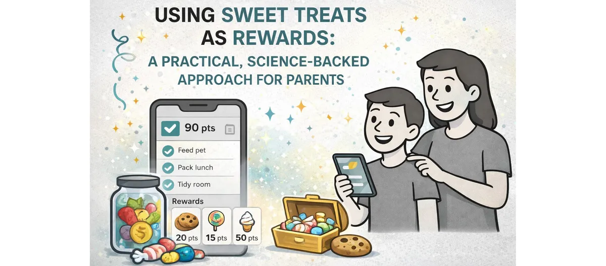 Using Sweet Treats as Rewards