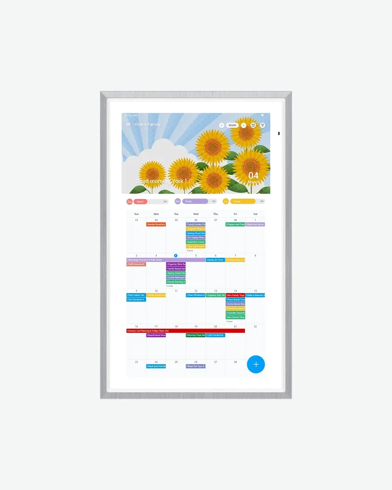 ApoloSign 15.6-inch digital family calendar