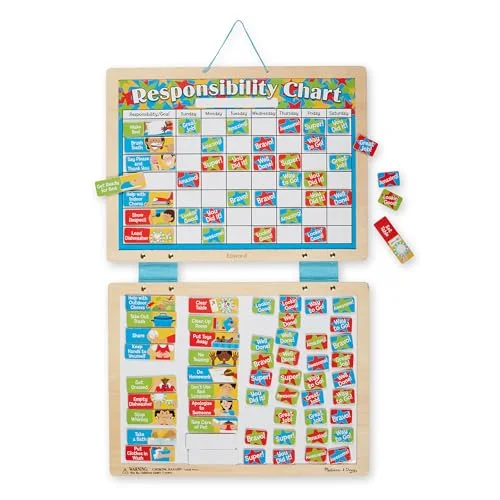 Melissa & Doug Magnetic Responsibility Chart reward image